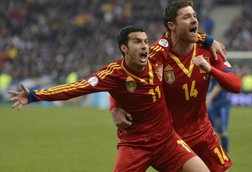 世预赛-佩德罗破门 西班牙1-0胜10人法国回榜首