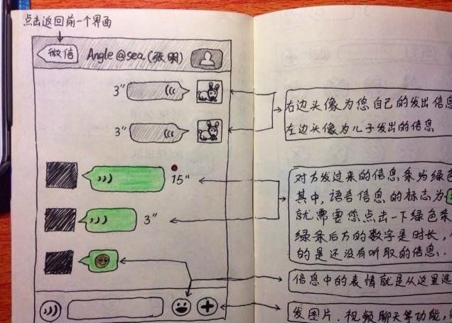 男子手绘9页说明书教爸妈用微信 网友为其孝心点赞