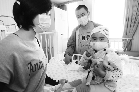 济宁3岁女孩患重型再生障碍性贫血 骨髓移植成功