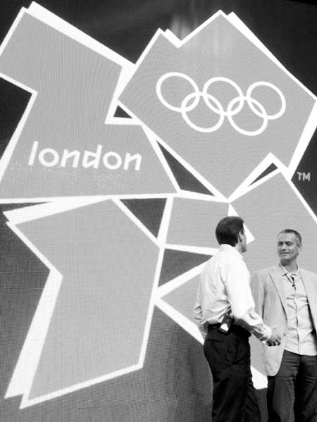 2012年伦敦奥运会新会徽昨日发布