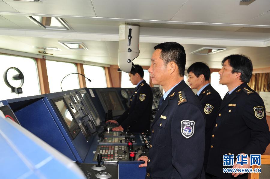 中国海监综合能力最强中国海监50号启程首航