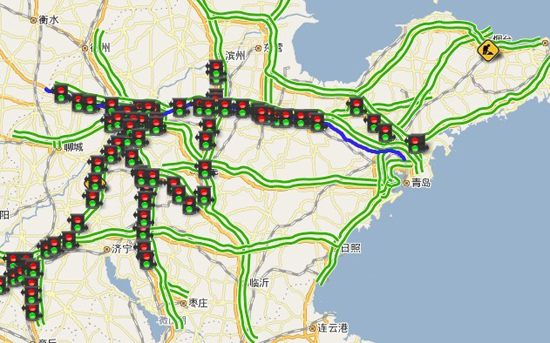 山東82個高速入口臨時封閉青銀高速最嚴重
