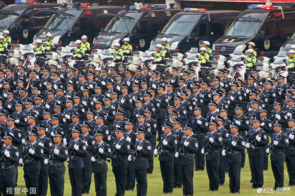 不同警种的警服图片图片