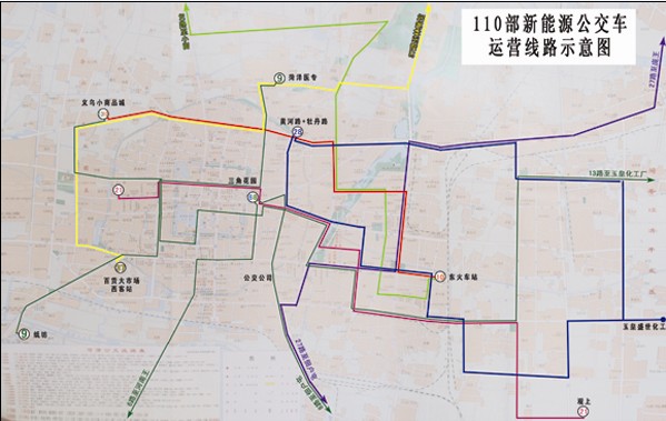 菏泽4路公交车路线图图片