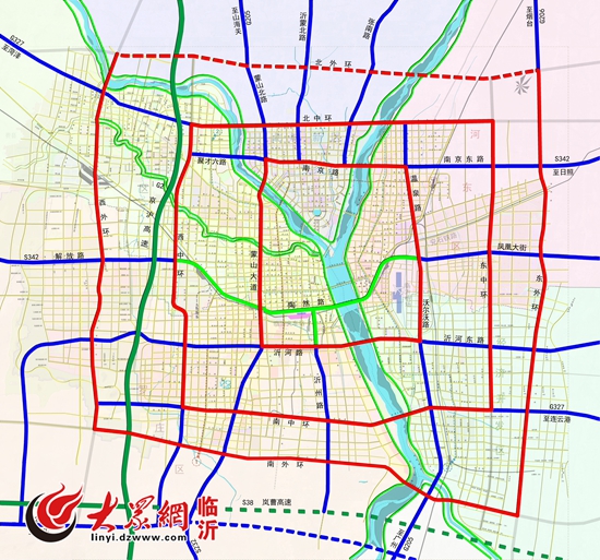 临沂市2020年规划图图片