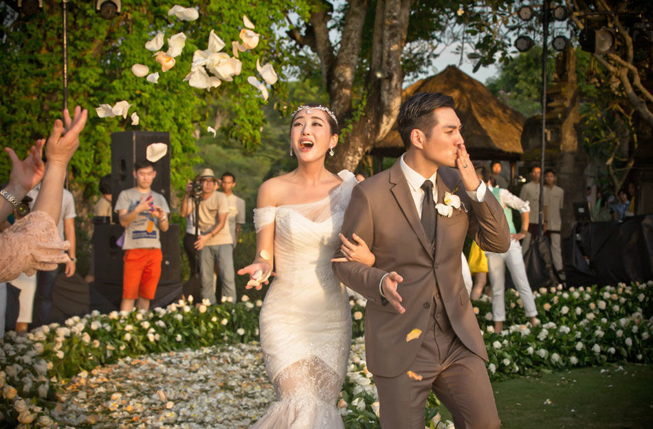 杜若溪结婚照图片