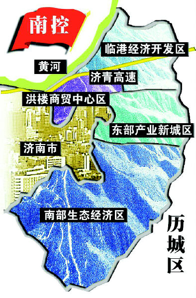 济南市历城区规划图图片