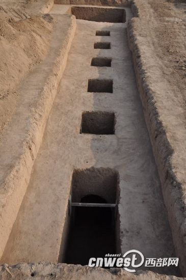 唐代墓葬天井图片